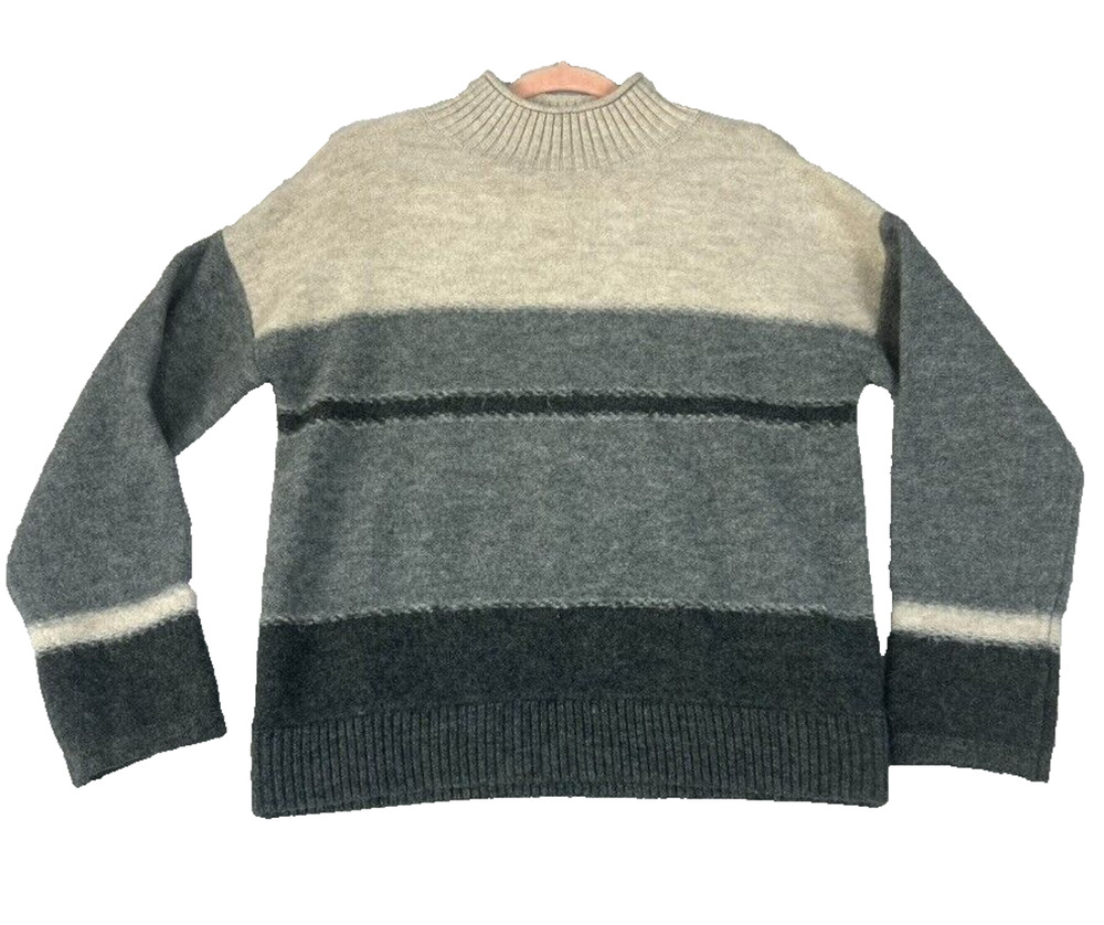 Universal Thread Sweater Womens XS Colorblock Mock Neck Pullover
